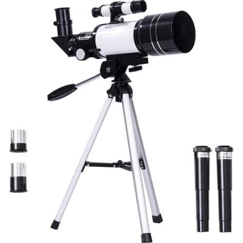 F30070M Astronomical Telescope 150X Zoom HD Finderscope Wide Angle Powerful Monocular Refraction Space Observation Scope Outdoor