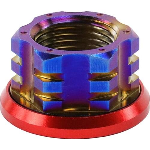 Motorcycle Wheel Axle Screw Nut 304 Stainless Steel M16 M18 1.5MM Pitch For Electric Hub Motor Honda Yamaha Kawasaki Scooter