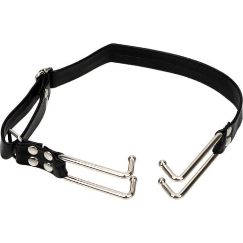 Adult Games Adjustable Mouth Gag Oral Open Hook Stainless Steel Sex Toys for Women Erotic