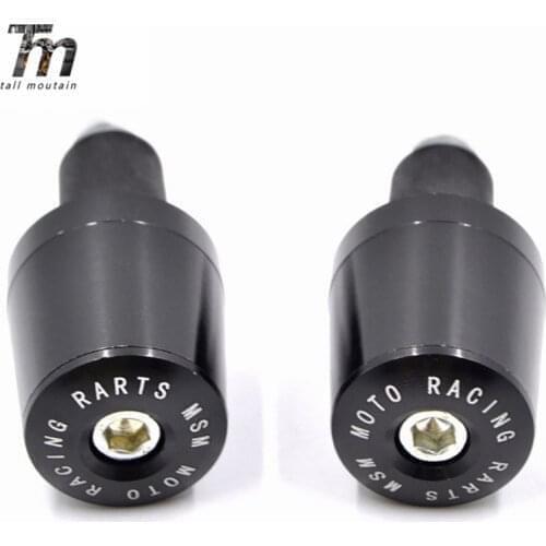 Motorcycle Handlebar Grips Handle Bar Cap End Plugs For Suzuki DL650 V-STROM DL 650 VSTROM 2004-2009 7/8'' 22MM