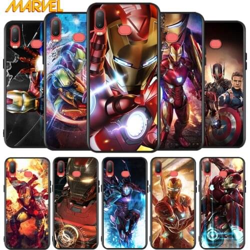 Iron Man Cool Marvel for Samsung Galaxy A9 A8 Star A750 A7 A6 A5 A3 Plus 2018 2017 2016 Silicone Black Phone Case Soft Cover