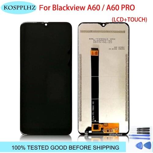 6.1 inch 1280x600p LCD Display Touch Screen Assembly Replacement For BLACKVIEW A60 PRO A 60 100% Work Display Screen + Tools