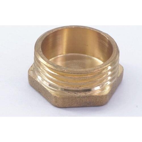 1" BSP Male Brass Pipe Countersunk Plug Hex Head Socket Fittings Connectors Adapter Hexagon