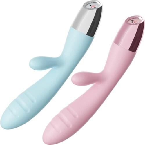 10 Frequency Rabbit G Spot Vibrator Rechargeable Massager Stimumator Adult Sex Toy for Women Couples