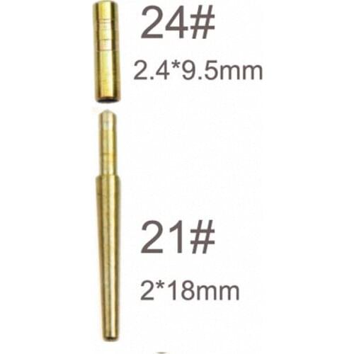 1000 sets Dental Laboratory special sets of Nails Brass Dowel Pins 18mm total 1000 pins and 1000 sleeves