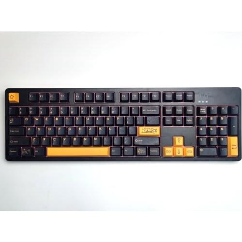 129 Keycaps GMK Cherry Profile PBT, DYE - SUB Keyboard MX Switch Machine Game Keyboard 61/64/68/84/87/96/98/104/108