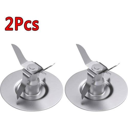 2Pcs Stainless Blender Ice Blade Blender Parts Spare Replacement Parts For Oster OS 2726 4101-8 5000-08 6689 Kitchen Appliance