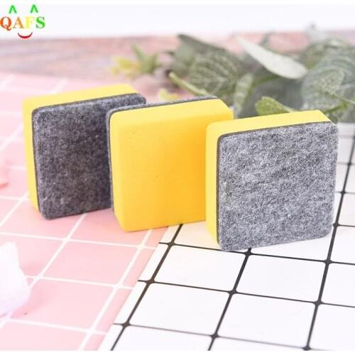 2pc/set Magnetic Blackboard Eraser Whiteboard Erasers Dry Erase Marker White Board Cleaner School Office Supplies Car Clean