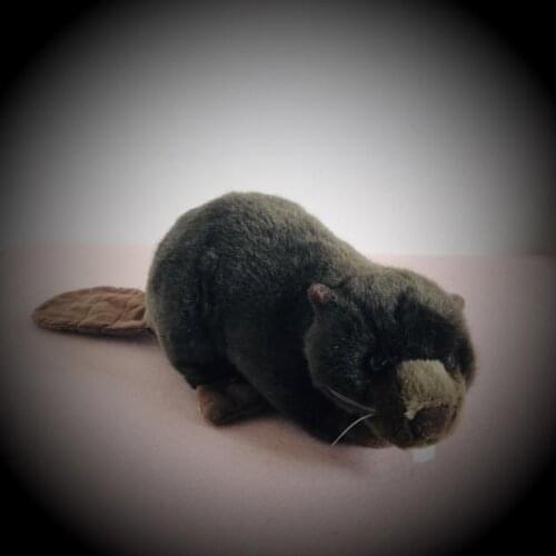 2019 Seated Beaver Plush Toys Simulation Giant Squid Stuffed Toys Cute Animal Plush Dolls for Kids Boys Girls Gifts