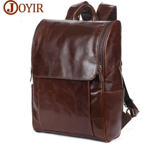 Мужские кожаные рюкзаки Joyir China At AliExpress