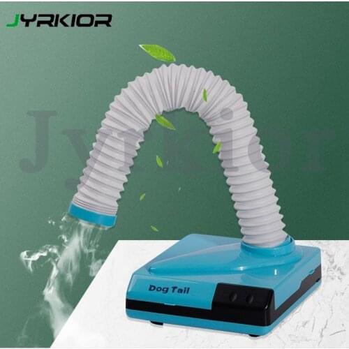 Jyrkior Filter Dust Purification System Welding Absorbing Fume Extractor Desktop Soldering Smoke Purifier Welding Exhaust Fan