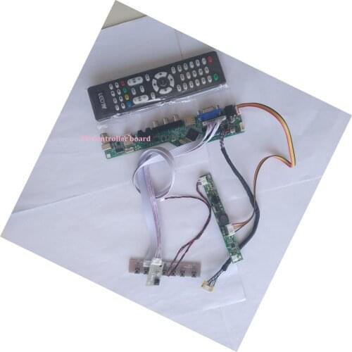 Kit for M240HW01 V9 VGA HDMI 1920X1080 Screen Panel Controller board 24" DIY CVBS USB TV AV LCD LED LVDS 30pin