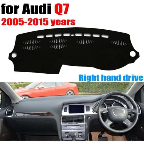 Car dashboard cover mat for Audi Q7 2005-2015 years Right hand drive dashmat pad dash covers auto dashboard accessories