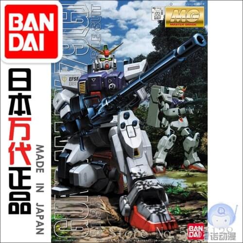 Bandai Gundam Model IN-Stock Assembly 76371 MG 1/100 RX-79[G] Ground Type Gundam ROBOT Figure Anime Toys Figure Gift