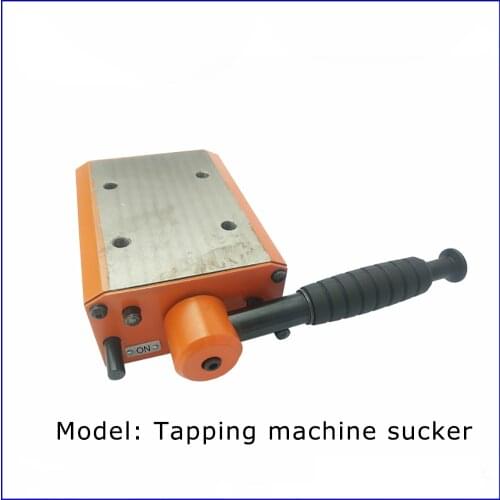 Powerful permanent Magnetic chuck for tapping machine, large suction force 3.5 times safety factor
