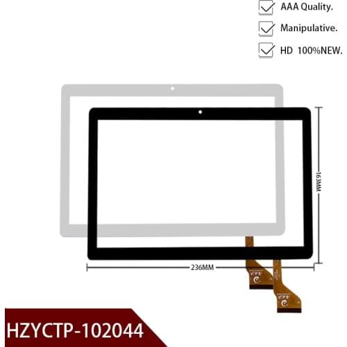 High Quality New 10.1'' inch Touch For HZYCTP-102044 Tablet Touch Screen Touch Panel MID digitizer Sensor Free Shipping