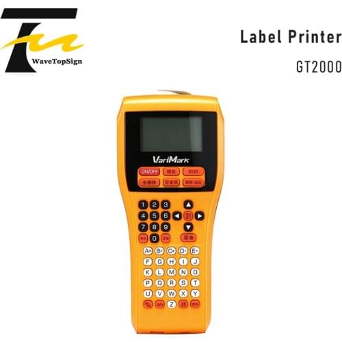Label printer Hand-Held Portable GT2000 Communication Cable Label Printer Used for Power Communication/Network Cable label Print