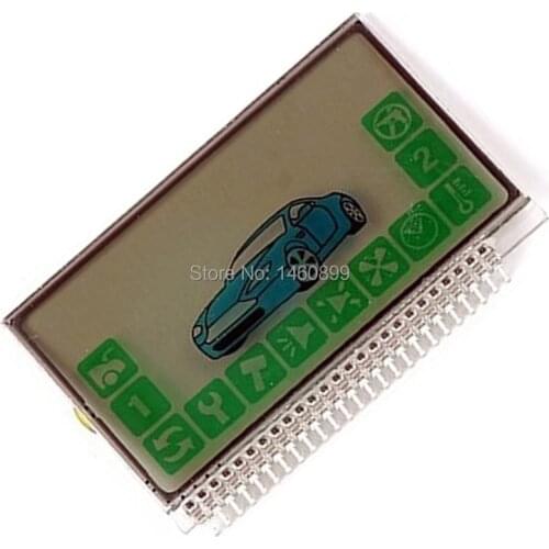 2-way A92 LCD display Metal Pin For Russian Anti-theft Two way Car Alarm System Starline A92 A94 lcd remote control key fob