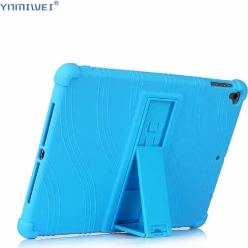 Silicon Cases for iPad Air2 Case Funda Cover Full Body Protect Adjustable Stand for iPad 9.7 2018 2017 Pro 9.7