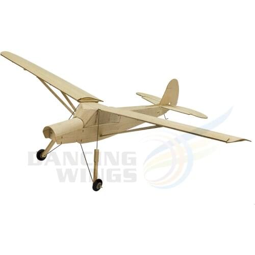 Dancing Wings Hobby New Fi156 wingspan 777mm Balsawood Airplane Kit Laser Cut Balsa Kit Airplane Model DIY Building Toys