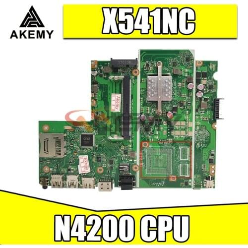 X541NA REV2.1 fit For ASUS X541NC X541N N4200 CPU Laptop Motherboard test Motherboard work 100
