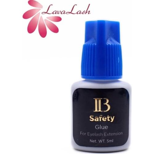 1 bottle Korea IB Ibeauty Safety Glue No Stimulation For Eyelash Extensions Original 5ml Black Glue Deep Blue Cap Lasting Shop