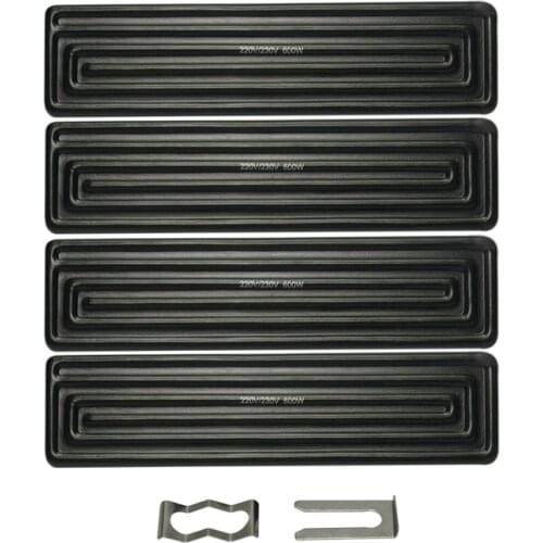 4PCS/LOT 600W Infrared bottom ceramic 240x60mm heating plate for BGA rework station soldering machine kits