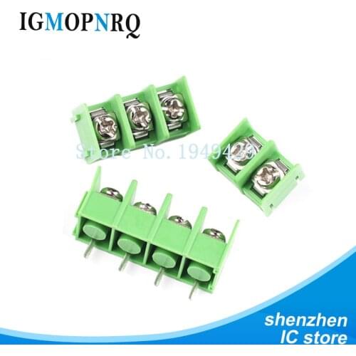 5PCS KF7.62 2P 3P 4P Terminal Connector Screw Spliced Pitch 7.62MM 2PIN 3PIN 4PIN