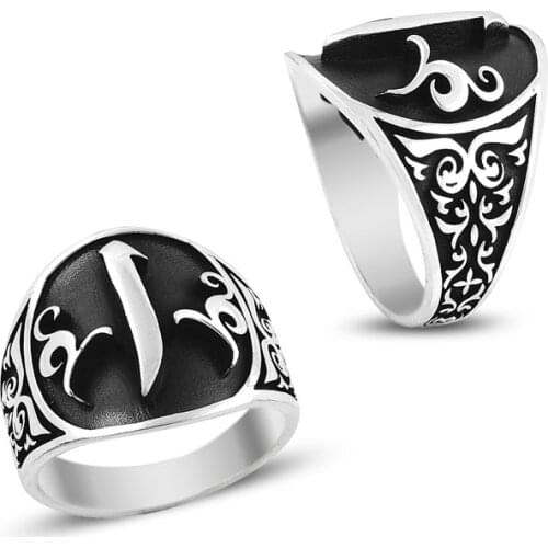 925 Silver Handmade Special Desing Khalif Ring