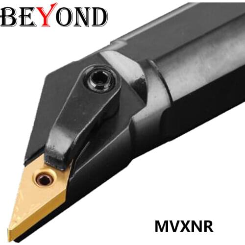 BEYOND Inner Hole Turning Tool Holder Carbide Lathe Cutter Boring Bar MVXNR S20R-MVXNR16 S25S-MVXNR16 S20R S25S 16mm 20mm 25mm