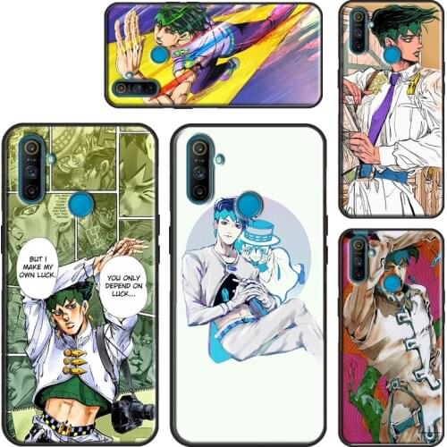 Rohan Kishibe JoJos Bizarre Anime Case For Realme 8 Pro C15 C11 C3 GT Neo 7i Q3 6 7 Pro Funda For OnePlus 9 Pro 8 Nord 7T 8T