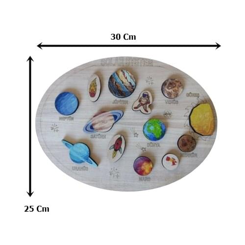 For kids Solar System Toy 3D Jigsaw Puzzle Space Stars Planets Science Creative Jigsaw Puzzle Educational IQ Upgrade