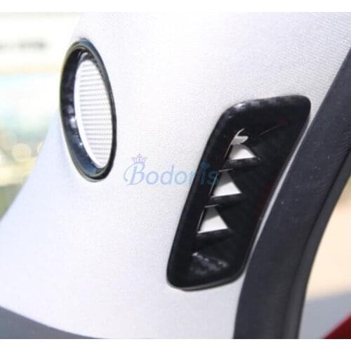 For Mazda CX-5 CX5 2017 2018 2019 Rear Door Window Inner B Column Audio Speaker Cover Sticker Trim Auto Car Accessories