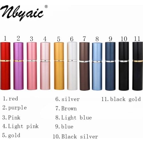 Nbyaic Small perfume bottles, bottled bottles, 6ML portable spray bottles, perfume bottles, glass bottles, small bottles, 1pcs