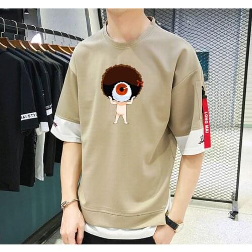 Japan Anime GeGeGe no Kitaro T-shirt Unisex Manga Streetwear T-shirt Casual Short Sleeve Teenagers Custom Printed Tee Shirt