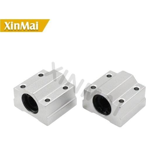 2pc SCS10UU 10mm Linear Ball Bearing Block CNC Router CNC 3D printer shafts Rod parts