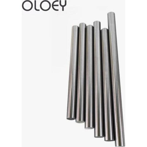 2pcs Linear Shaft 3d Printer Parts 5mm Linear Shaft Chrome Plated Rod Shaft CNC Parts 100-595mm Hardened For DIY