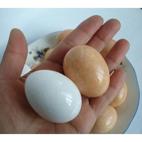 Natural jade egg handball The original stone fitness apparatus Elderly care player body massager
