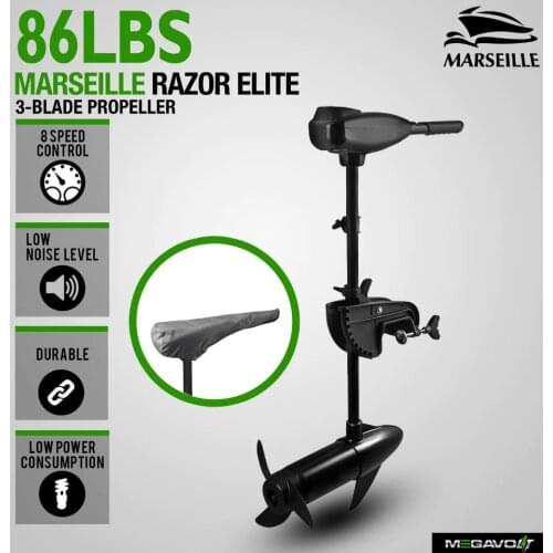 Wholesale NERAUS electric outboard motor propeller plane hanging pound propeller 86LBS stern drive motor boats