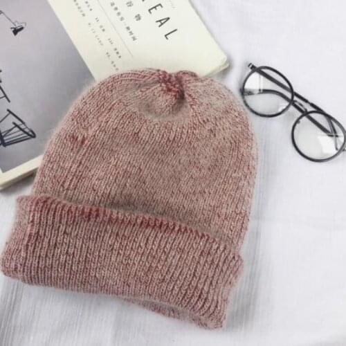 Autumn and winter warm woolen hat, leisure wild and sweet, winter trendy hedging hat, knitted hat, Korean female hat
