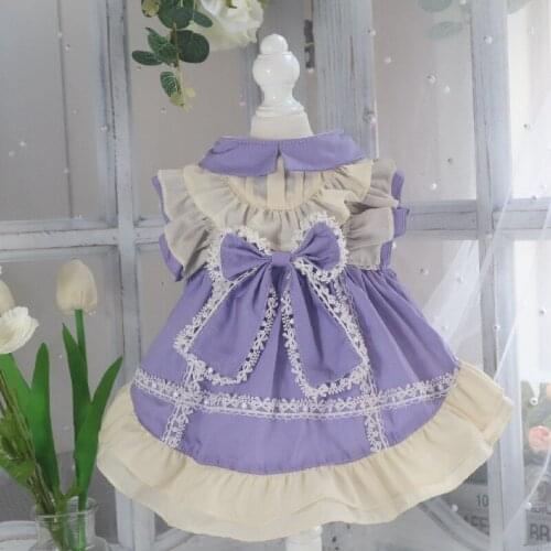 Chihuahua Yorkshire Cat Puppy Small Dog Dress + Hat Autumn Pet Clothes Dog Clothing Maltese Bichon Poodle Schnauzer Costume XXS