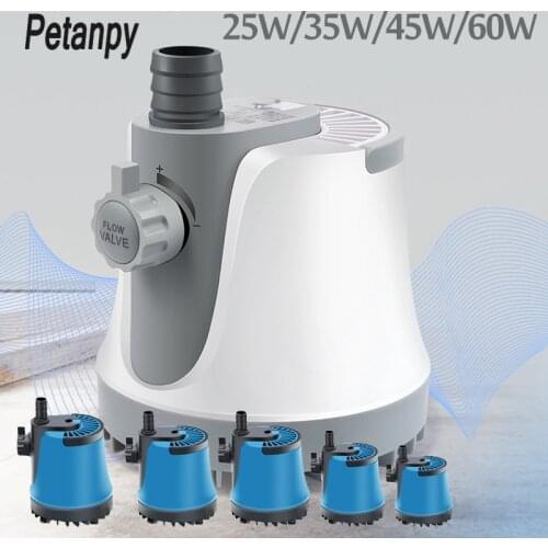 2 Color 25/35/45/60W Home Submersible Water Pump Submersible Waterfall Fountain Pump for aquarium fish tank Garden Fountain