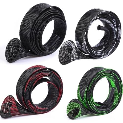 170cm Portable Casting Fishing Rod Sleeves Expansible Lightweight and Flexible Cover Protector Bag Fishing Rod tip cover