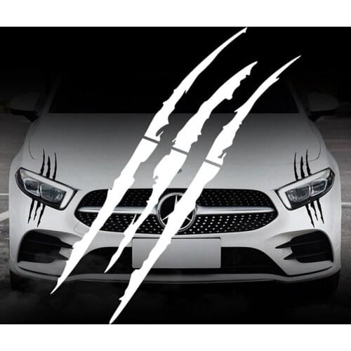 Reflective Claw Scratch Marks Headlight Decal Car Stickers for Honda Accord Odyssey Crosstour Fit Jazz City Civic JADE Crider