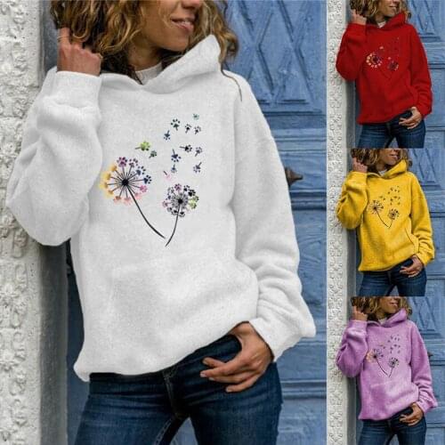 Printed Hoodies for Girls Women Men Long Sleeve Black Round Neck Sweatshirts Female