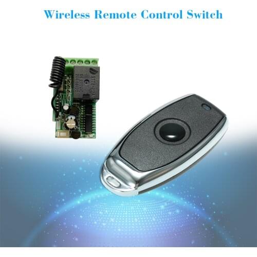433Mhz Universal RF Remote Control Switch Relay Receiver Module Mini 1CH Wireless Control Smart Switch Transmitte Remote Control