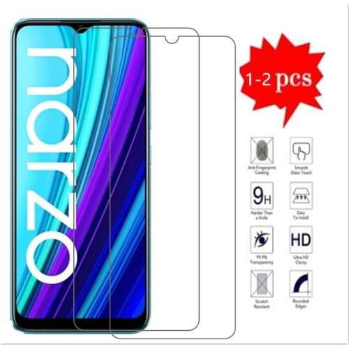 For Realme Narzo 30A Screen Protector Protective Film HD Clear Protector 9H Hardness For Realme Narzo 20 Tempered Glass