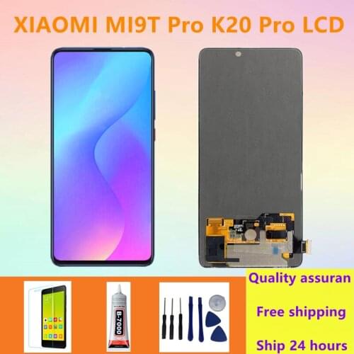 For XiaoMi Mi 9T Pro LCD with frame for Redmi K20 Pro Display Touch Screen Digitizer Assembly Service pack