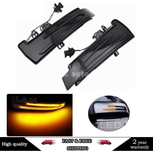 1 Pair Car Rear View Mirror Turn Signal Light For Mercedes-Benz W221 W212 W204 W176 W246 X156 C204 C117 X117 LED Blinker Lamp