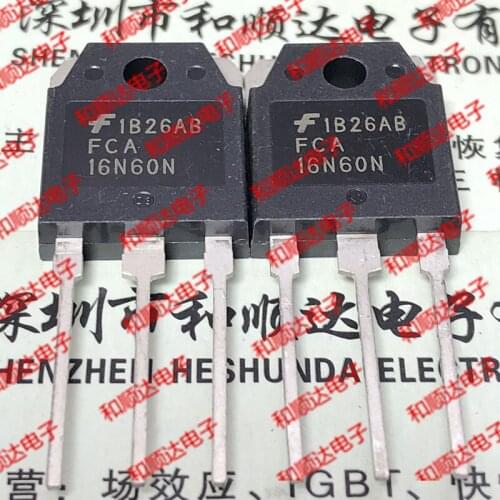 10pcs/lot FCA16N60N New Spot TO-3P 600V 16A